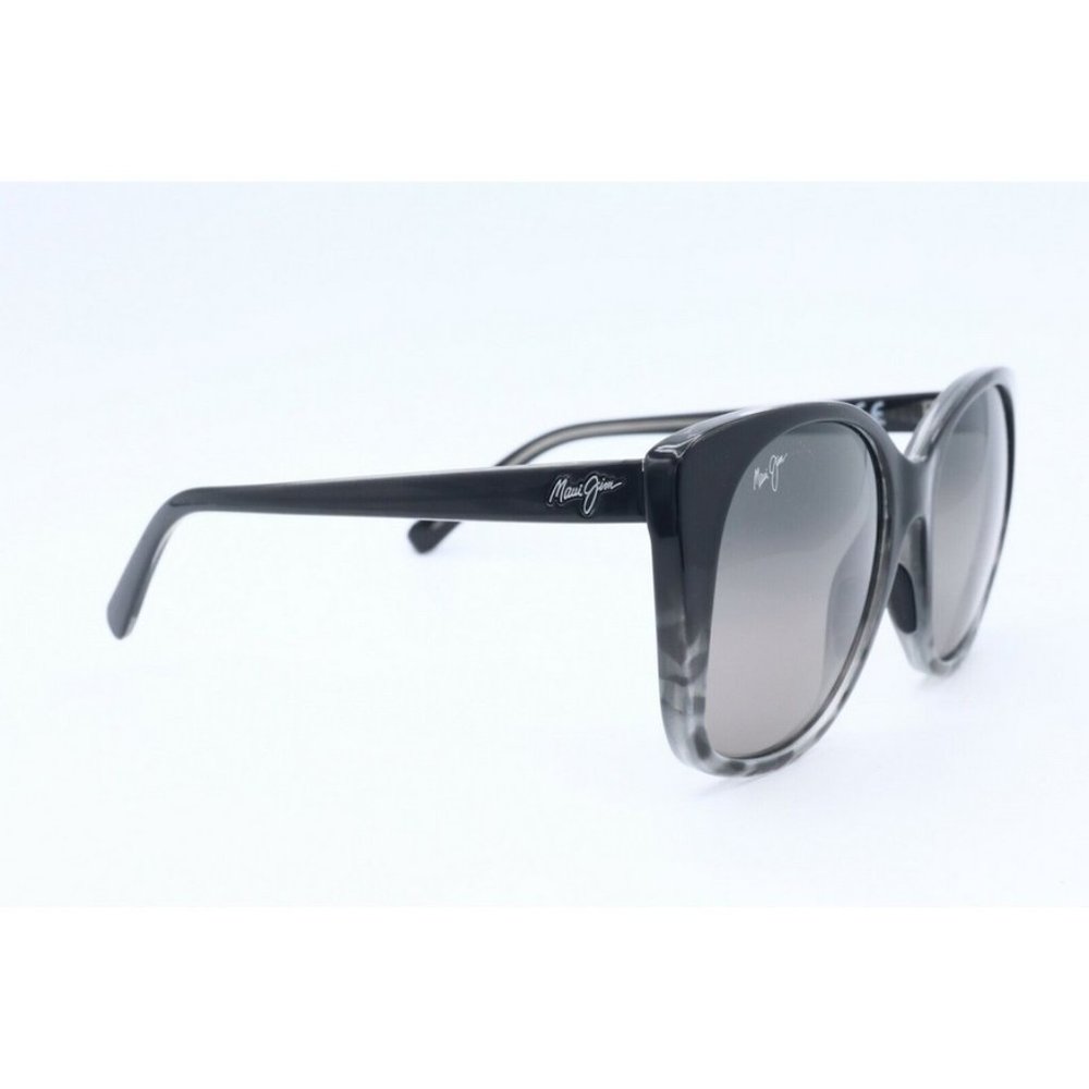 Maui Jim Mele MJ 794-02GT Black Butterfly Sunglasses Gray Polarized Lenses (B) - Picture 3 of 6